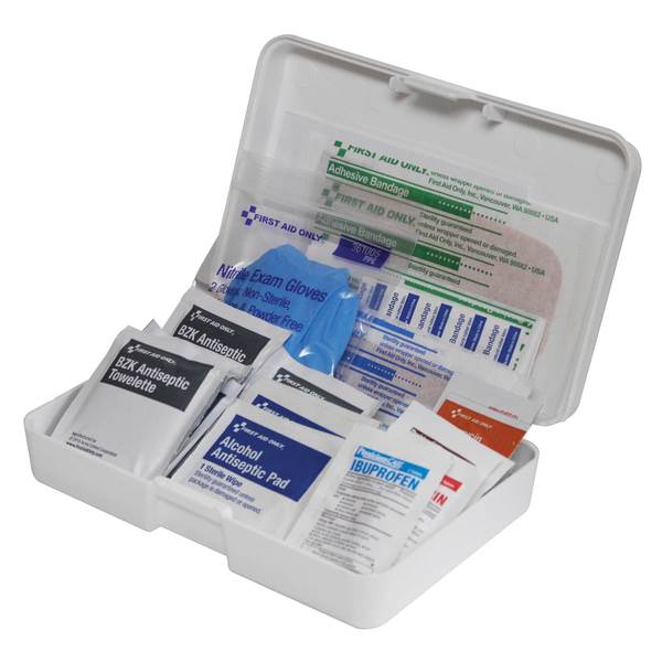 First Aid Only First Aid Only FAO-122 Personal First Aid Kit - 52 Pieces, Plastic Case FAO-122